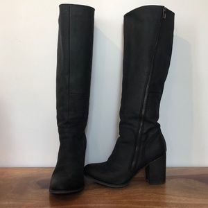 Also knee high boots